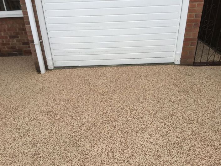 After image of Beige Resin driveway in York