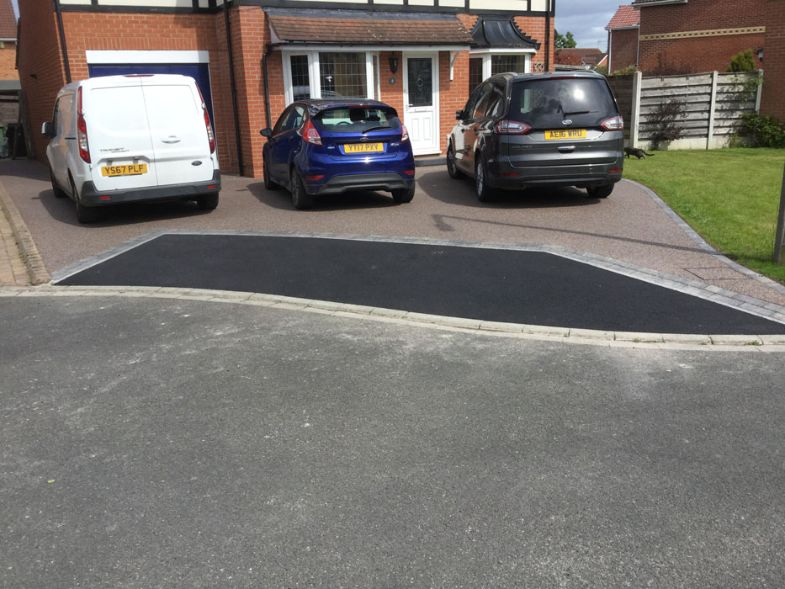 After image of Black Cerise driveway in York